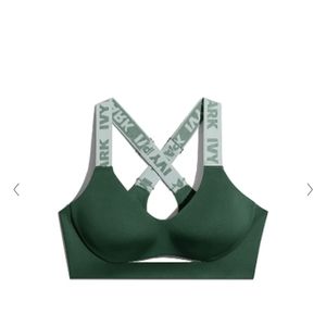 Ivy Park Dark Green Sports Bra, Size 4X